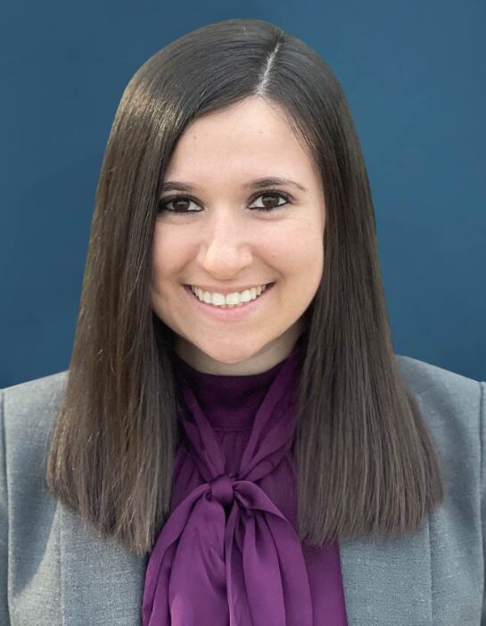 Headshot of mallory-inselberg-andrus, a post doctoral fellow.